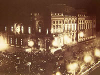 Noite de inaugura&ccedil;&atilde;o do Teatro Municipal