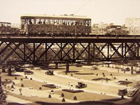 Viaduto do Ch&aacute; em 1929