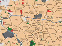 Área Urbanizada de 1963 a 1974